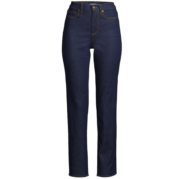 NWOT Women's Tall High Rise Slim Ankle Blue Jeans - Picture 3 of 4